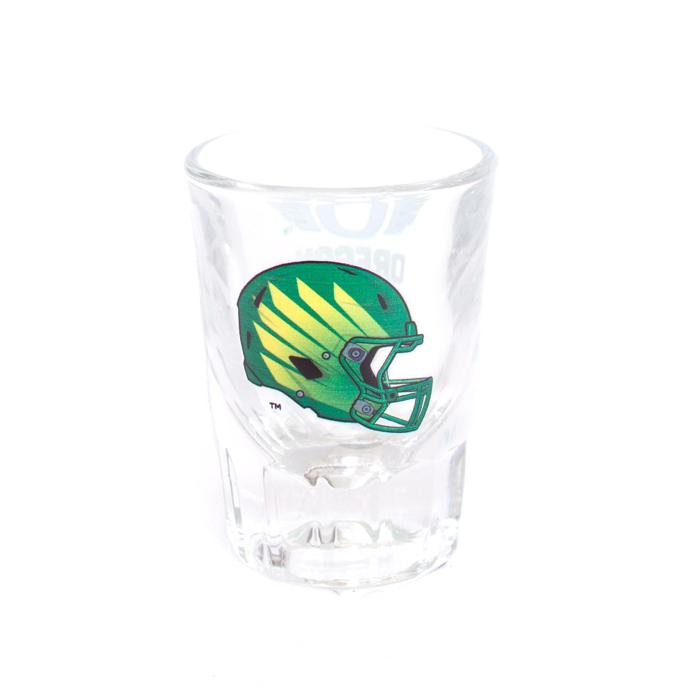 O Wings, RFSJ, Inc., Shots & Pints, Glass, Home & Auto, Heavy bottom, Helmet, 2 ounce, 830768